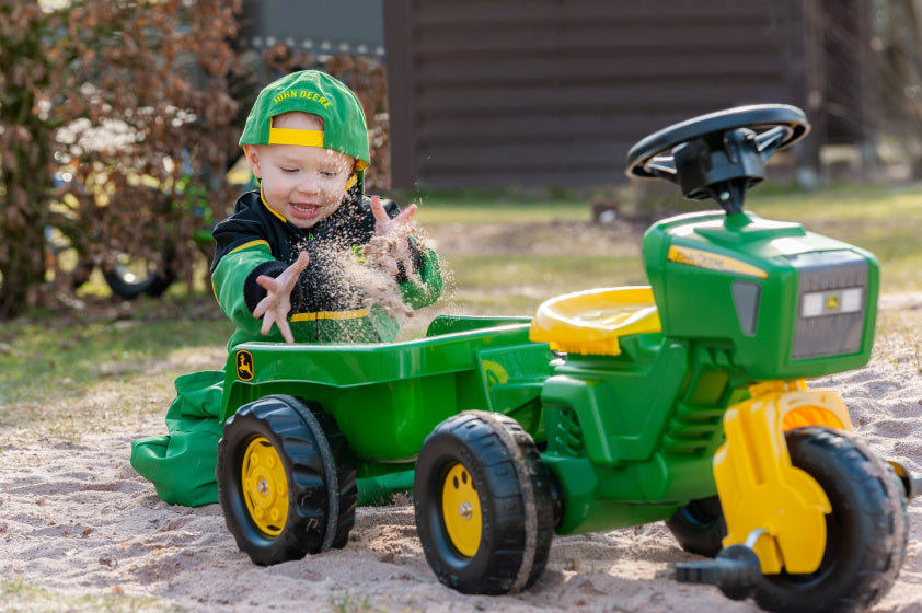 Rolly Toys Stair Tractor RollyTrac John Deere Junior Green