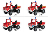 Rolly Toys Treppe Rollyunimog Feuer 118 x 81 x 54 Rot