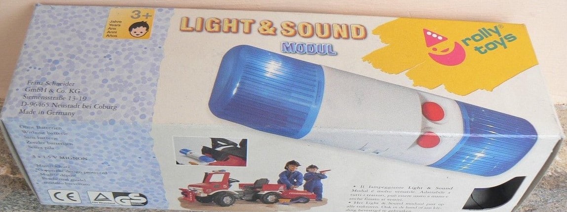 Rolly Toys - lampy alarmowe żółte z 3 różnymi pozycjami