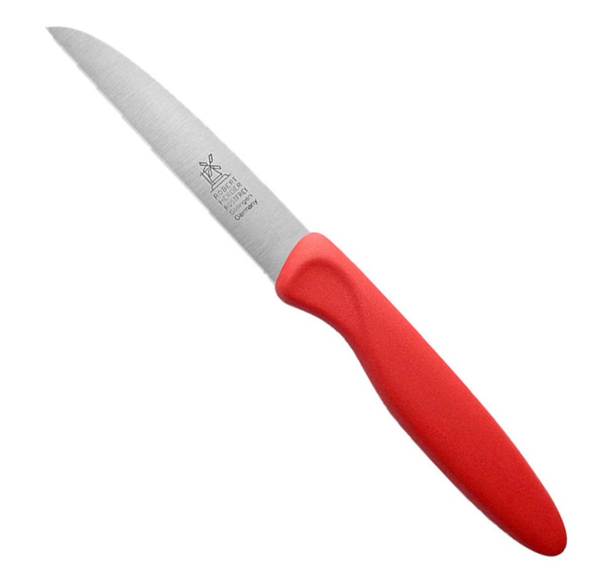 Herder schilmes molenmes rvs 85mm met rood heft