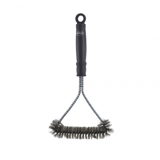 Rösle Barbecue Brush 30,5 x 16,5 cm ABS Staal Black