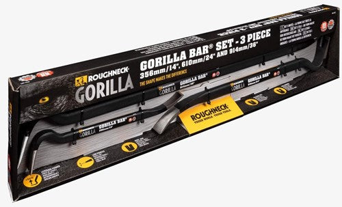 Roughneck® gorilla bar set | 350, 600 900 mm | 3 stycken - 64-401