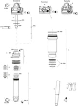 Rockshox shock absorber sidluxe ultimate rl mod. 23 rear shock rs sidluxe ult rl 145 x 27.5mm