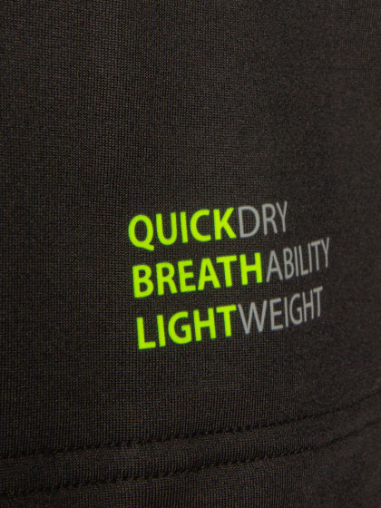 Rucanor Doug II sports shirt men black size M