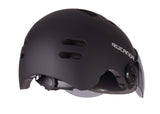 Rucanor Urban Sprint Cykelhjelm Justerbar sort størrelse 55-58 cm (m)