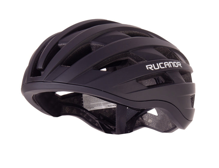 Rucanor Grav Bicycle Helmet MTB og E-cykel Justerbar sort størrelse 58-61 cm (L)