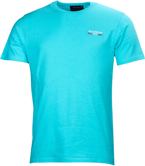 Camicia di base Rucanor raffi round hals maschile azzurra 3xl