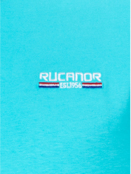 Camicia di base Rucanor raffi round hals maschile azzurra 3xl