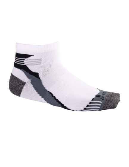 Rucanor lafen Strëmp kuerz 2-Pack wäiss gro Gréisst 39-42