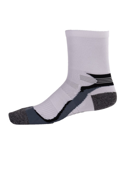 Rucanor Running Socken lang 2-Pack weiß grau Größe 35-38