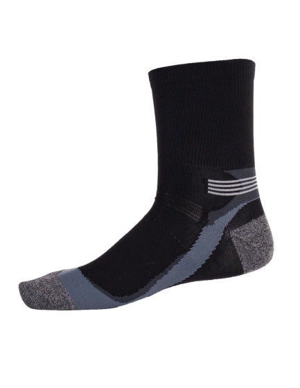 Rucanor Running Socken lang 2-Pack Schwarz Größe 39-42