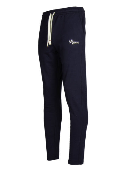 Pantaloni da jogging dritti in argento Rucanor uomini di dimensioni blu scuro m