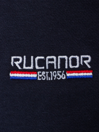 Pantaloni da jogging dritti in argento Rucanor uomini di taglia blu scuro L