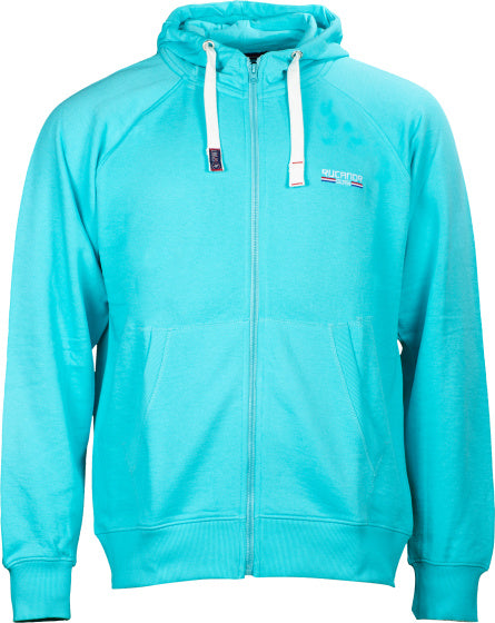 Rucanor Sky Sweatvest Hooded Unwnrushed Men Aqua Size XL
