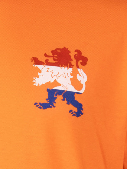 T-shirt di palla da pallo da calcio Rucanor uomini a maniche corte arancione m size m