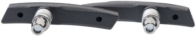 Poussinets de frein V-frein 80 x 13 mm Gris noir 2 pièces