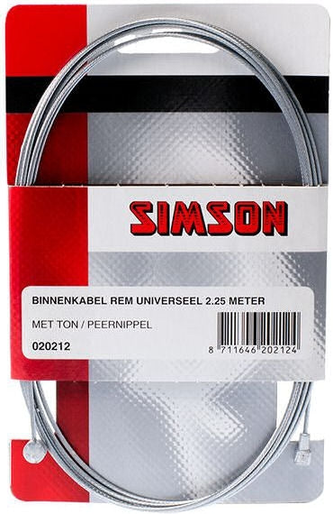 Cavo interno REM 2250 mm in argento