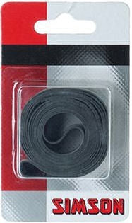 Rimglas 16 mm sort