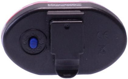 Belysningssæt batteri LED sort rød