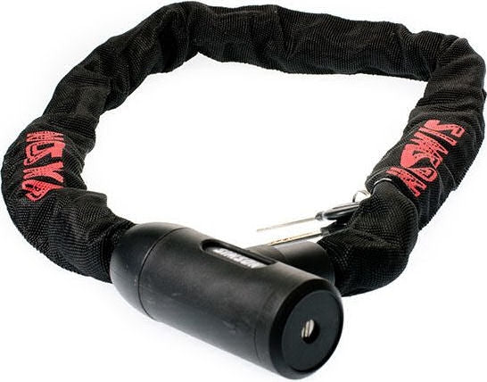 Simson -ketjulukko melko 8x100 musta taide