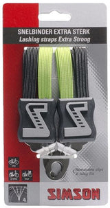 Snelbinder 4-Binder 61 cm sort grøn