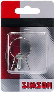 Simson Brake Bandage di circa 22 mm in acciaio inossidabile ciascuno sulla mappa