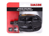 Pedals Kids Small 1 2 inch reflection black per set