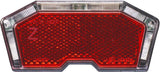 Simson battery luggage rack rear light tunnel 3 LED car