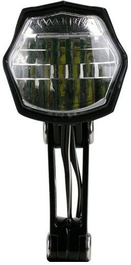 SIMSON Front Fork Heastlamp Black Liminous Hub Dynamo na mapě