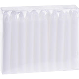 Home styling kerstboomkaarsjes 20-delig 10,5cm wit