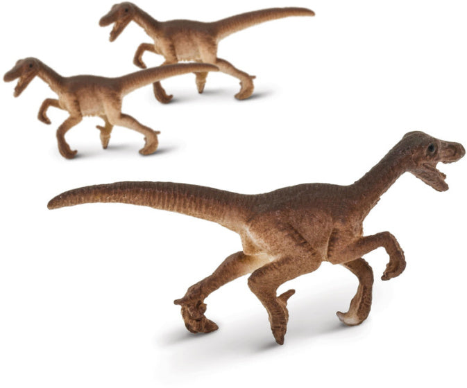Safari Velociraptor Play figures 2 cm BPA-free brown 192-piece
