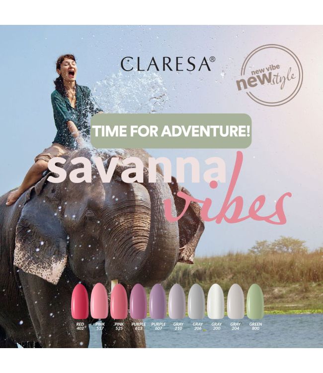 Claresa UV LED Gelak 5ml Gray 206 Savanna Vibes