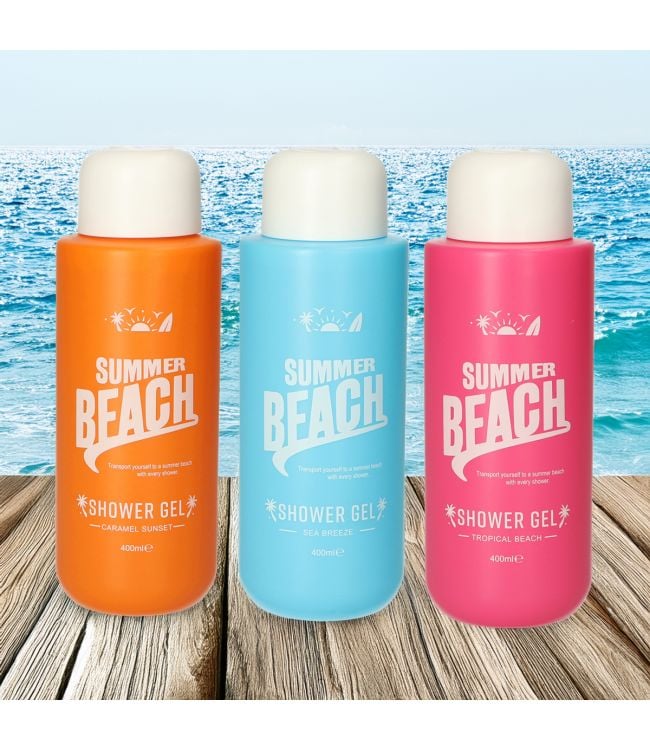 Summer Beach Shower Gel Caramel Sunset 400ml