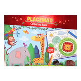Placemat Coloring Book - Jungle