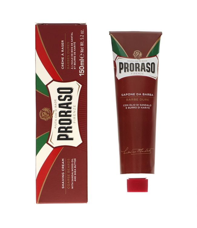 Proraso shaving cream sandalwood tube 150ml