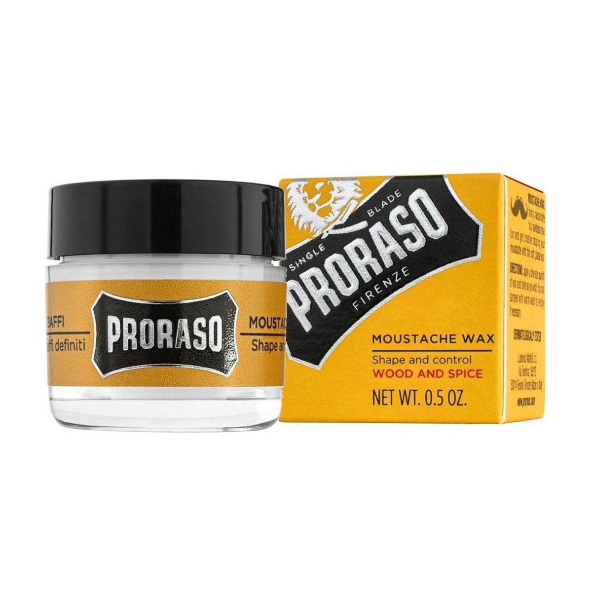 Proraso moustache voks trækrydderi 15ml