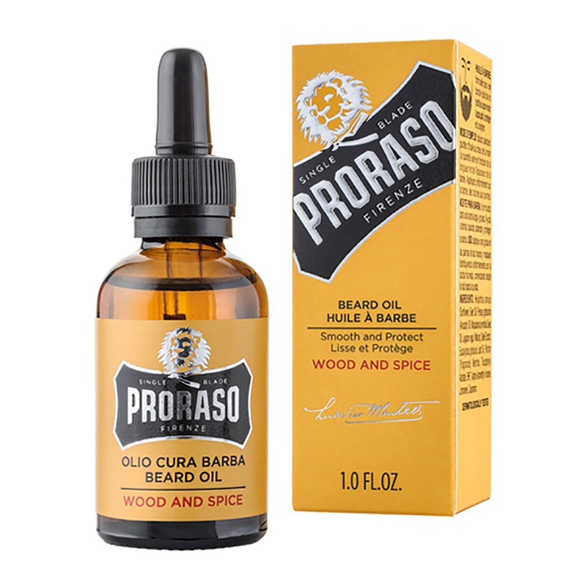 Proraso skäggolja träkrydda 30ml