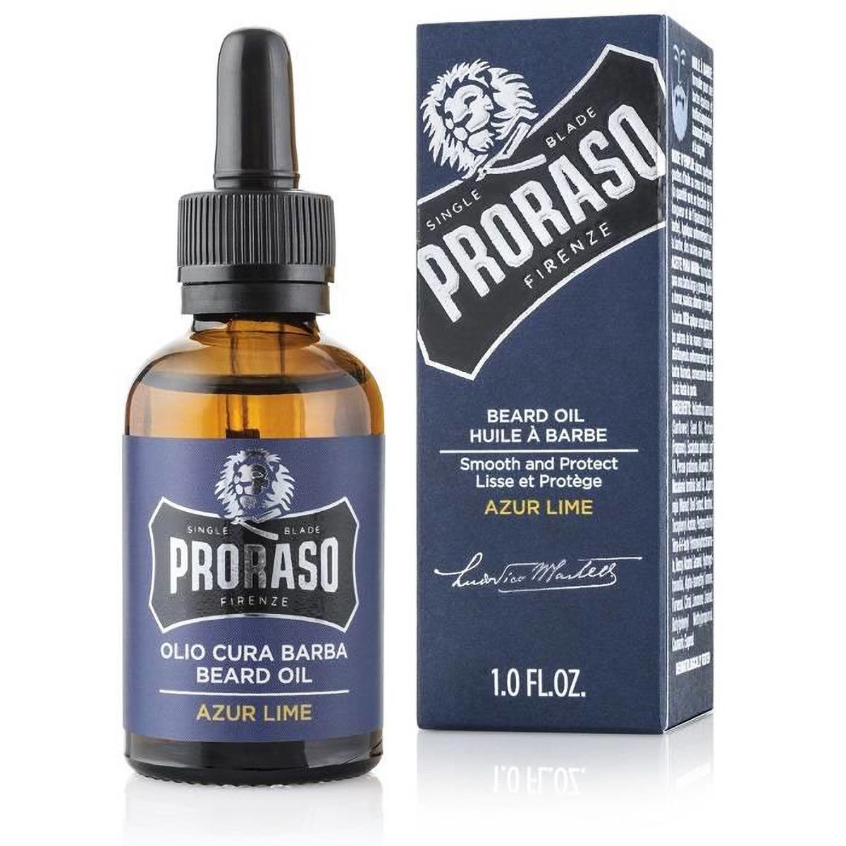 Proraso beard oil azur lime 30ml