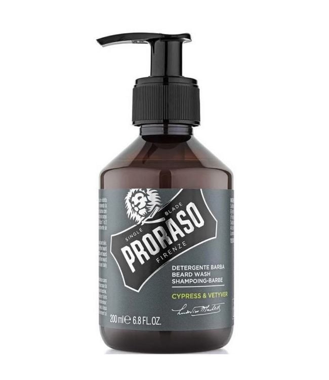 PRORASO BARD WASH Cypress Vetyver 200ml