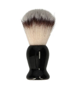 Front hairdressers shaving brush black