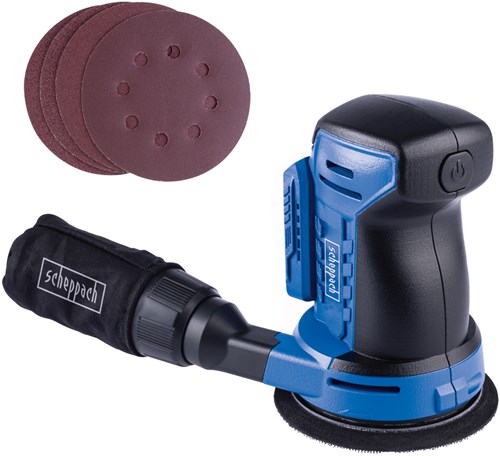 Scheppach ekscentrični akumulatorski brusilnik 20v c-obs125-x - 5909240900