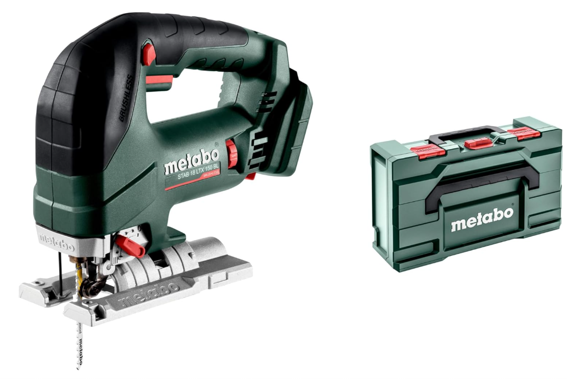 Metabo stab 18 ltx 150 bl accu decoupeerzaag 18v | zonder accu en lader | metabox 145 l - 601503840