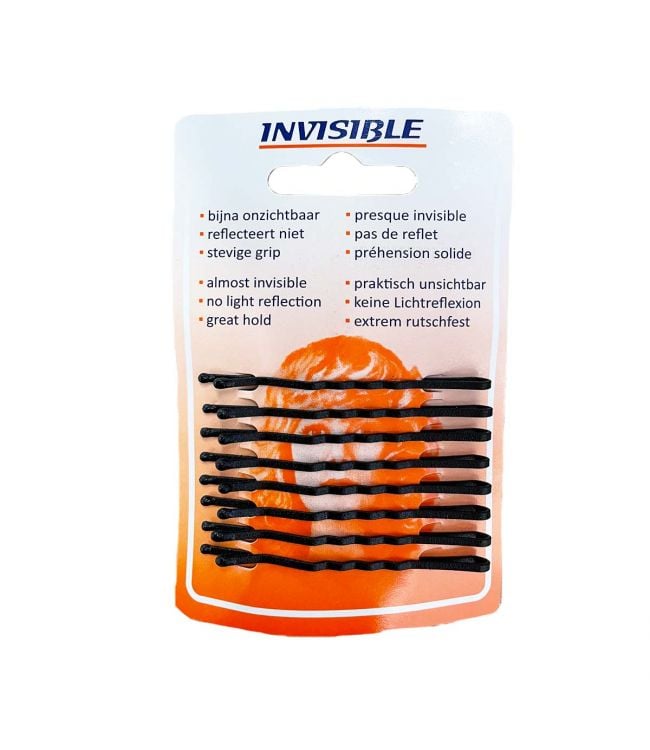 Invisible sliders Newey card black long