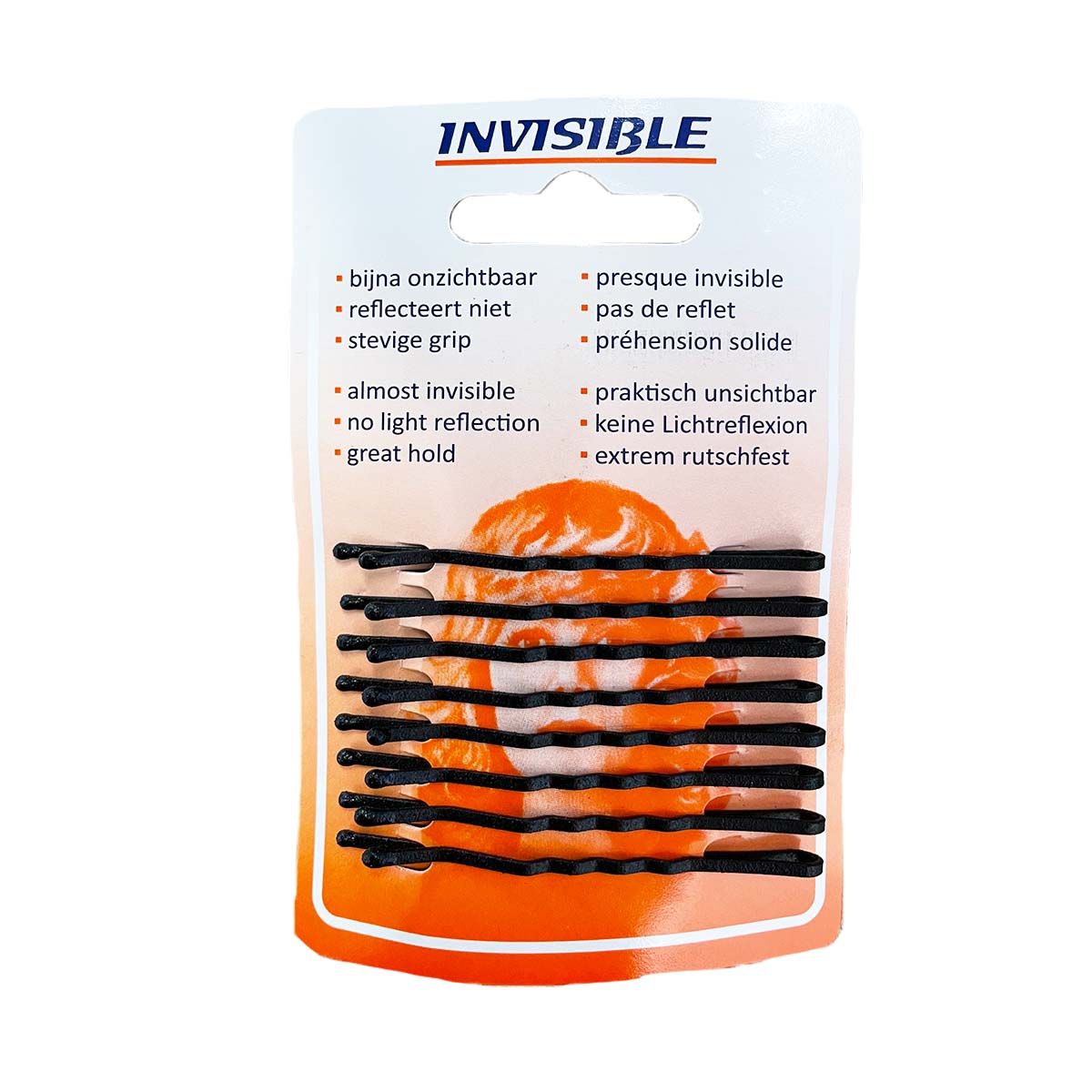 Invisible sliders newey card black long