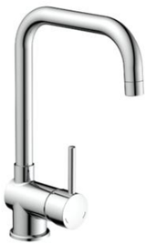 Schütte schutte - york mengkraan keuken met l-uitloop, chroom - 79616