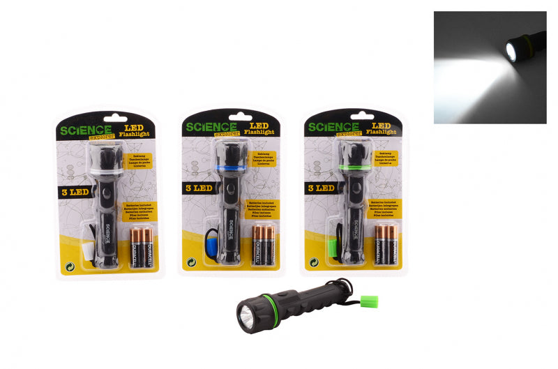 Johntoy Science Explorer zseblámpa LED