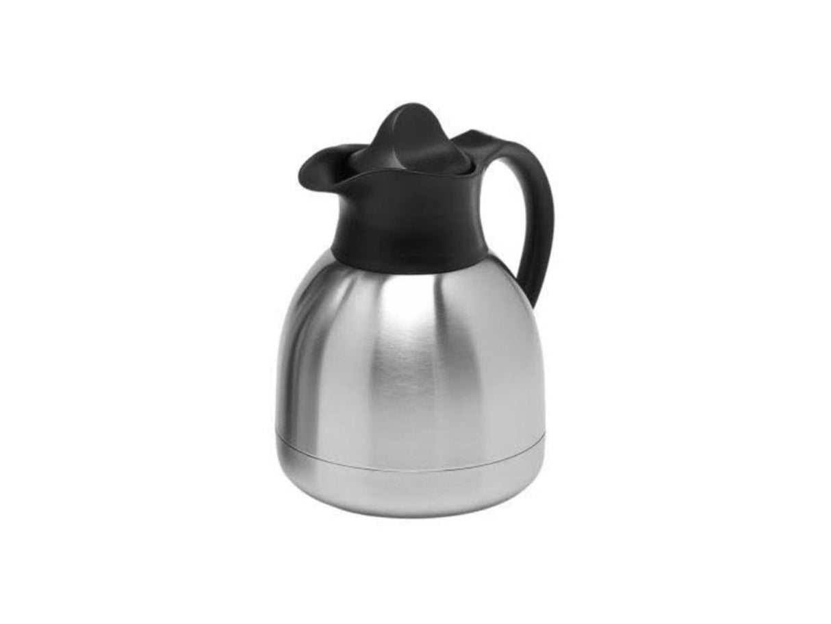 Cater-profi isoleerkan rvs met zwarte schroefdop 1l