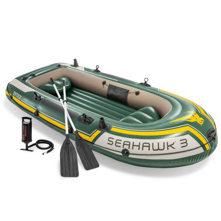 Intex Seahawk 3 Set - Dräi--person inflatable Boot