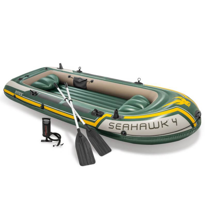 Intex Seahawk 4 Set - véier -person andränzbar Boot