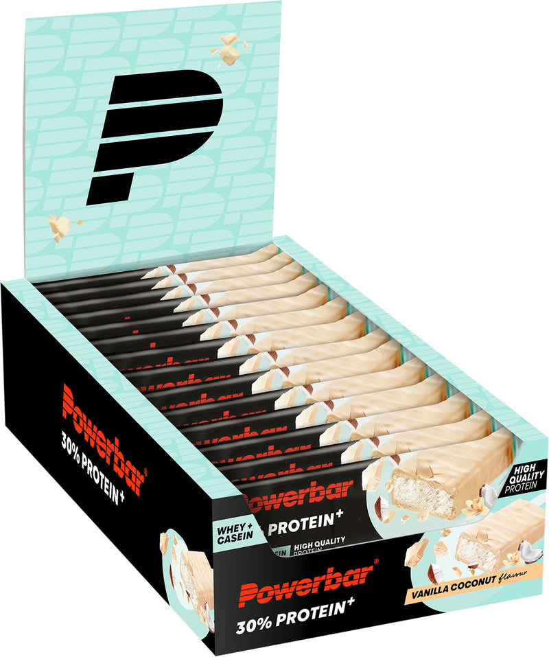 Powerbar 30% protein plus tyčinka 15 box